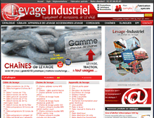 Tablet Screenshot of levage-industriel.com